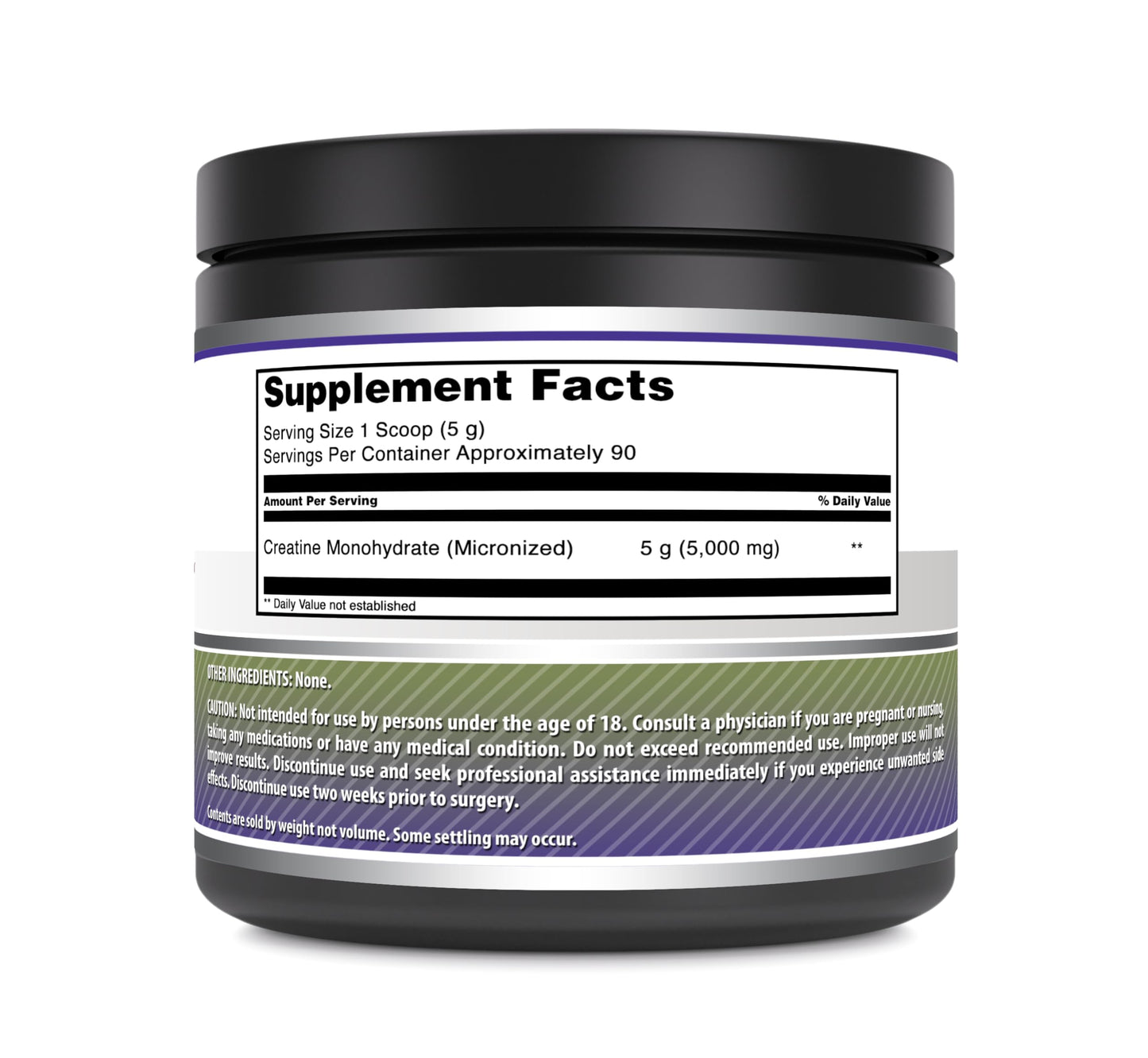 Amazing Formulas Micronized Creatine Monohydrate Supplement | 5000 Mg | Non-GMO | Gluten Free | Made in USA (1 Lb, Unflavored)
