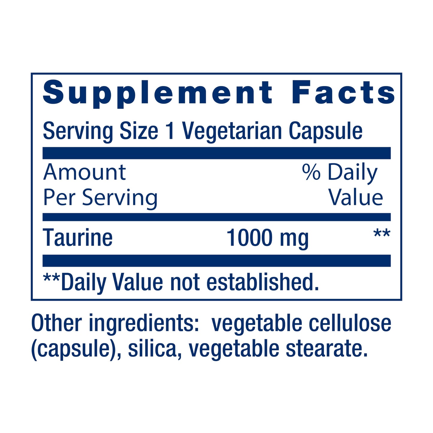 Life Extension Taurine, Pure Taurine Amino Acid Supplement, Heart, Liver and Brain Health, Longevity, Muscle and Exercise, 1000 mg dose, Non-GMO, Gluten-Free, Vegetarian, 90 Vegetarian Capsules