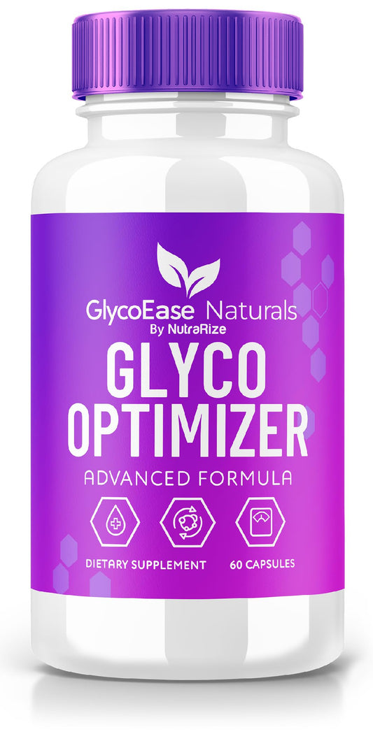 GlycoEase Glyco Optimizer - GlycoEase Pills, All-Natural Dietary Supplement, Advanced Formula Glycogen Support, Glycoeas Naturals, Glyco Ease Reviews (60 Capsules)