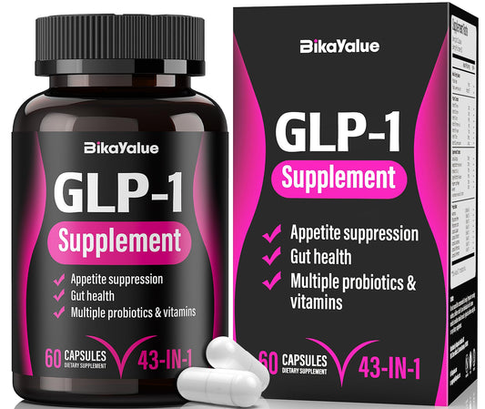 GLP-1 Alternative Supplement, Natural Extracts with Hops, Green Tea Extract, Garcinia Cambogia, Multivitamins, Probiotics, for Gut, GLP-1 Activate & Overall Health - 124
