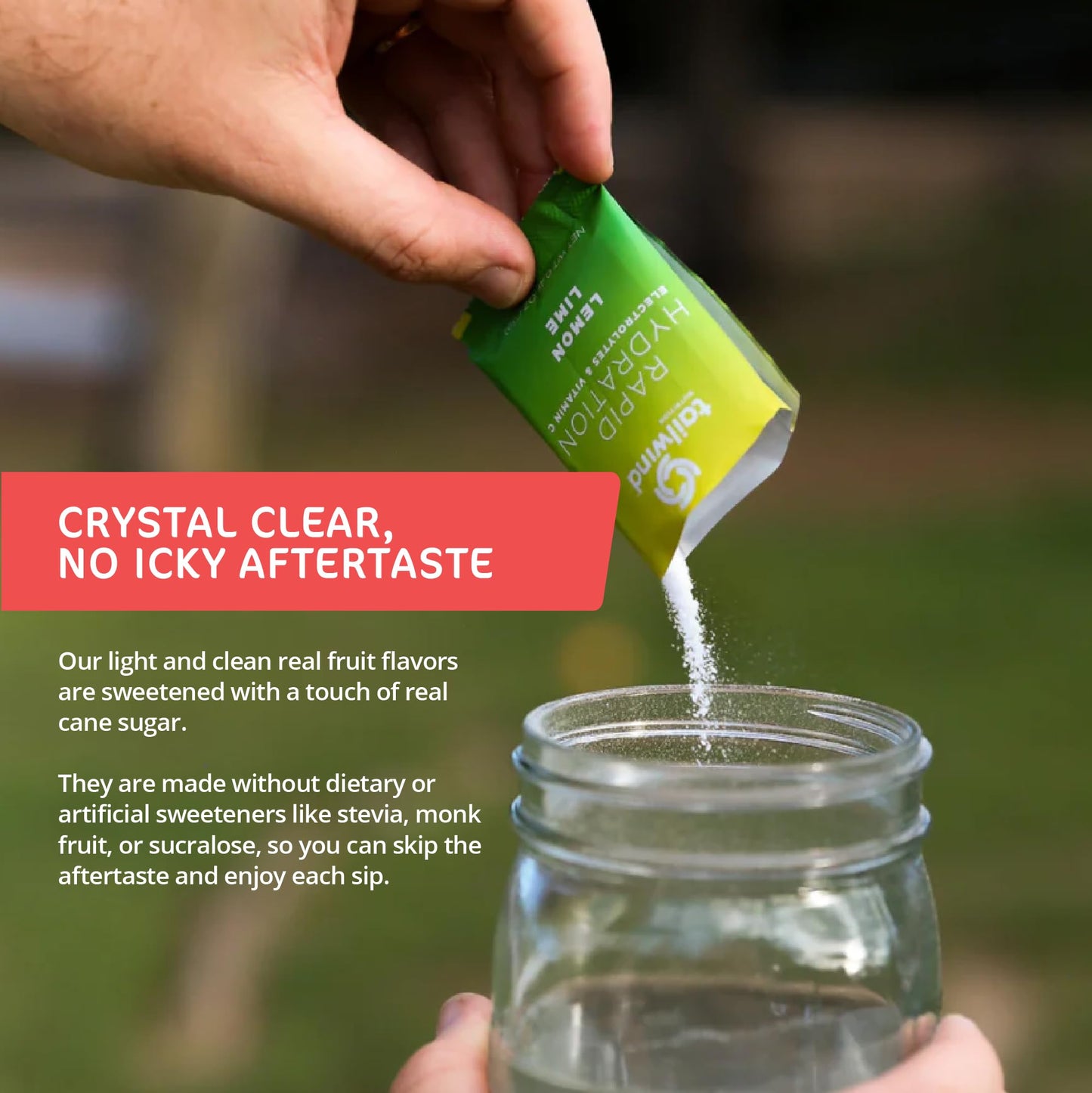 Tailwind Nutrition Rapid Hydration Powder Packets, Electrolyte Drink Mix, Non-GMO, Vegan, Vitamin-C, Strawberry Lemonade, Pack of 12 Sticks