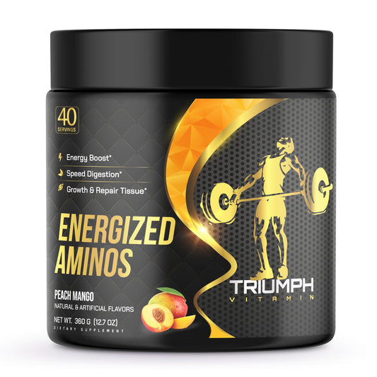 TRIUMPH VITAMIN Energized Aminos Peach Mango