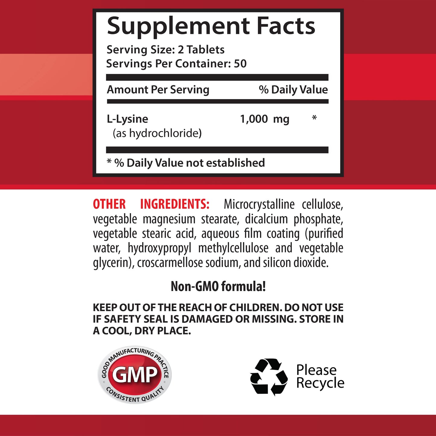 L-lysine 1000 mg Tablets - L-LYSINE 1000MG - Promote Healthy Skin - l-lysine Tablets - l-lysine 1000mg Tablets - l-lysine Supplement - l-lysine Ointment - lysine 1000mg Tablets, 2 Bottles 200 Tabs