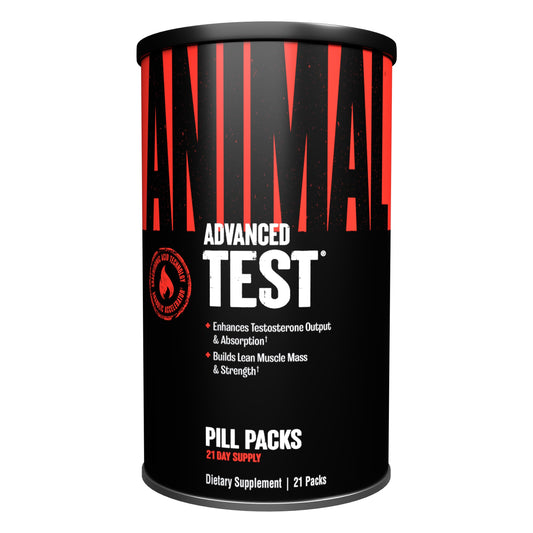 Animal Test Testosterone Booster for Men - Male Enhancing Supplement Libido Booster for Strength Athletes & Bodybuilders to Increase Stamina, Endurance, Muscle Growth, All-in-One Packs - 21 Day Cycle