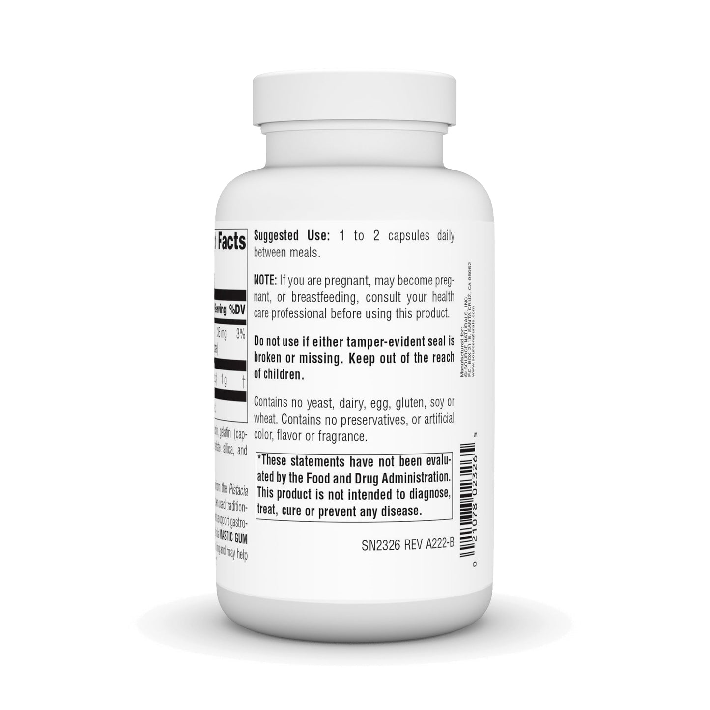 Source Naturals Mastic Gum for Stomach Discomfort* 500 mg - 120 Tablets