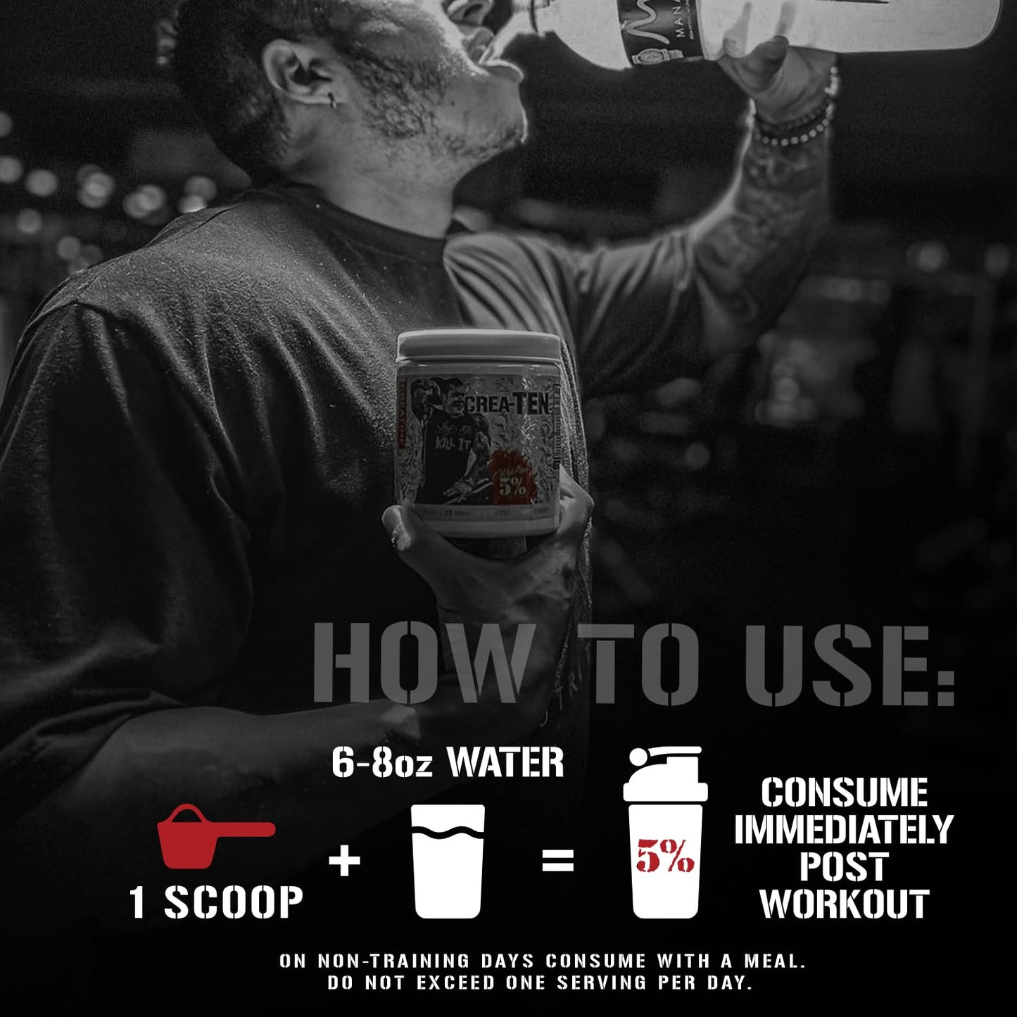 5% Nutrition CreaTEN Creatine Complex + Accelerators | Flavored Creatine Powder for Muscle Gain | Max Power, Strength, Endurance, & Recovery (Mango Pineapple)