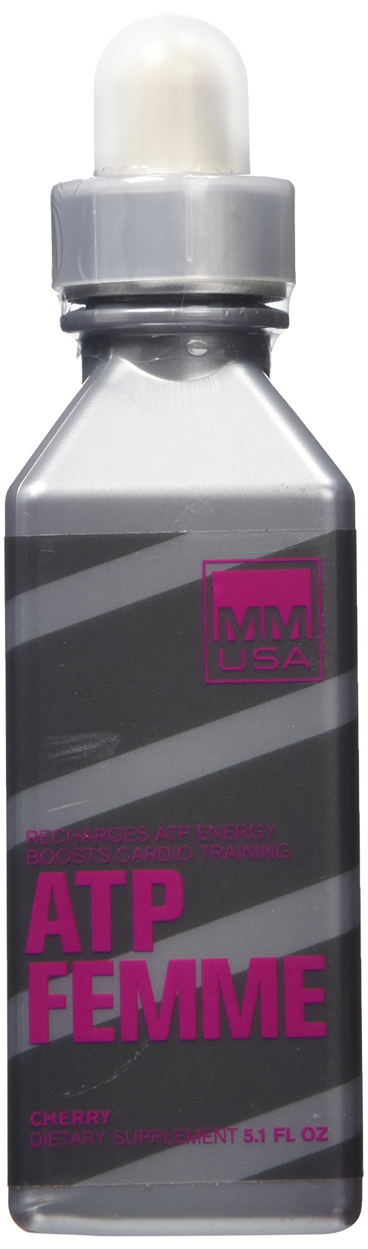 MMUSA ATP Femme Creatine Serum. Boost Workouts, Stamina & Power. No Bloating & Dehydration. Rapid Energy for Superior Performance. Lean Muscle Builder. With Amino Acids. Fast-Acting. Cherry, 5.1 Fl Oz