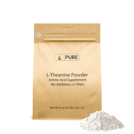 PURE ORIGINAL INGREDIENTS L-Theanine (8 oz) Amino Acid Supplement, No Additives or Fillers