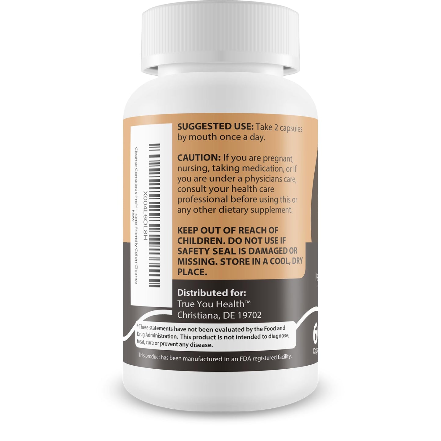 Cleanse Conscious Pro - Improved Formula - Our Best Keto Friendly Colon Cleanse Capsules - Keto Colon Detox Pills for Women & Men - Be Gut Health Cleanse Konscious Keto Activate Colon Cleanse Pills