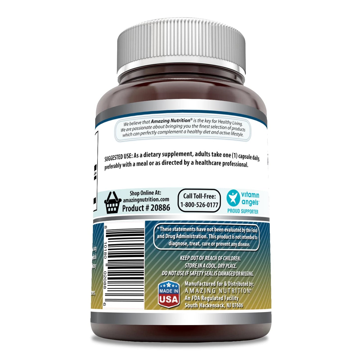 Amazing Formulas Taurine Amino Acid Supplement | 1000 Mg per Serving | 100 Capsules | Non-GMO | Gluten-Free | Made in USA