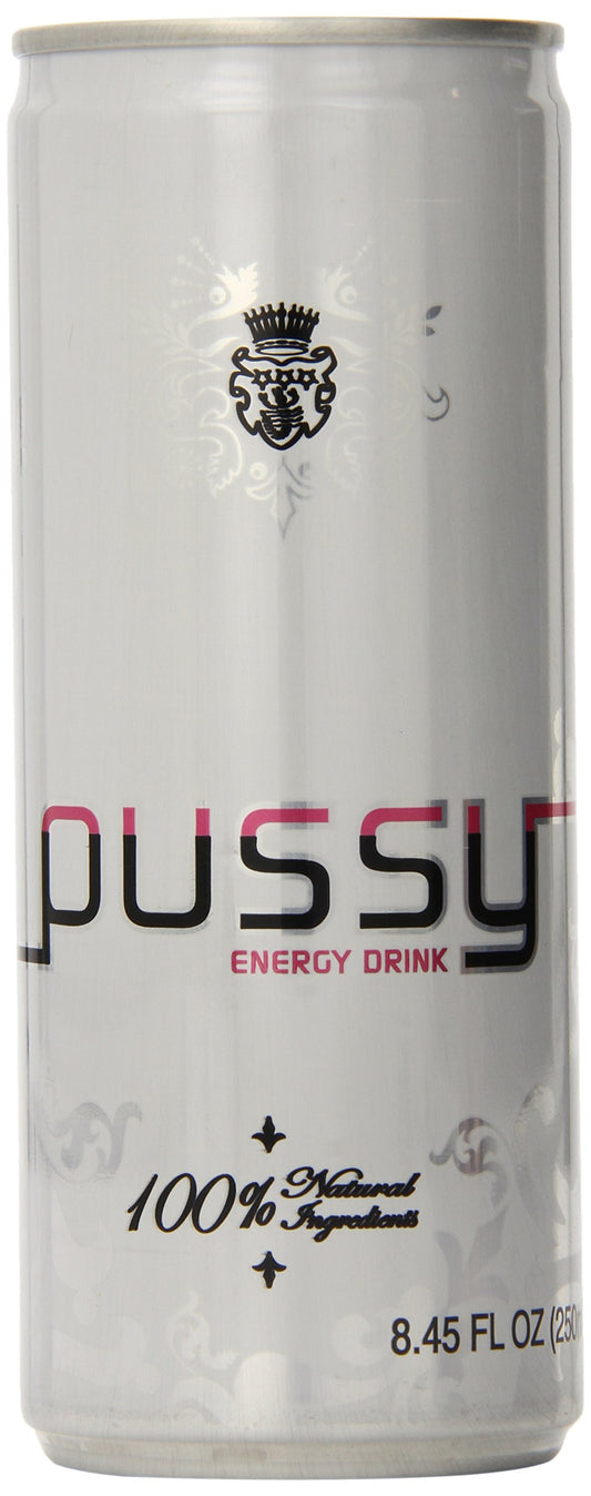 Pussy Natural Energy Drink 250ml  Pack of 4