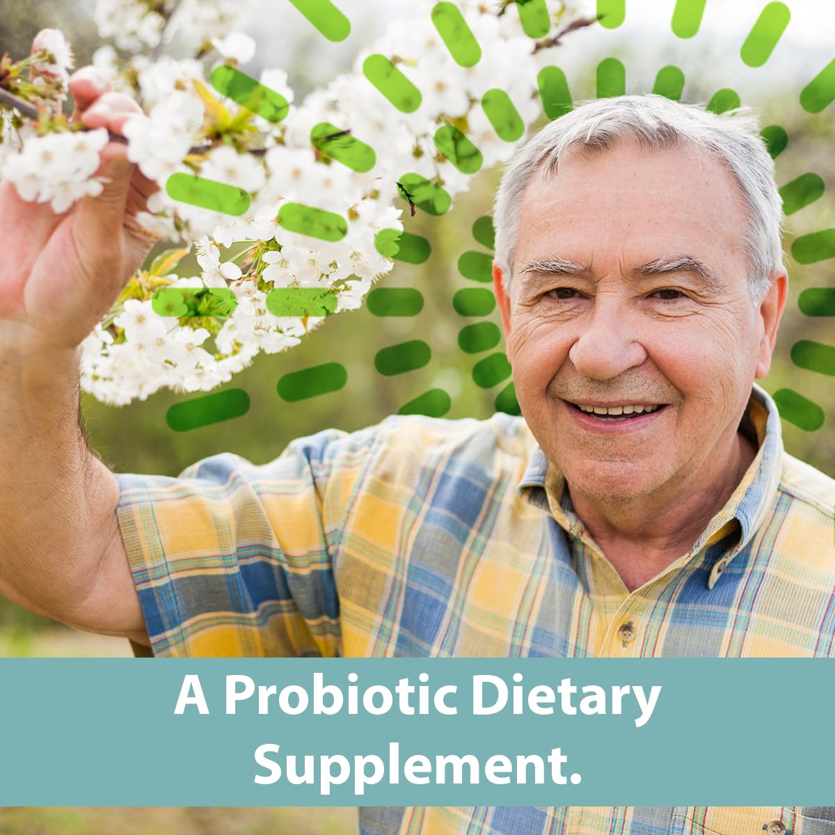 GeriCare Probiotic Lactobacillus, Support Digestive Health, Dietary Supplement Tablets, 50 Count (Pack of 1)