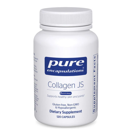 Pure Encapsulations Collagen JS - Skin & Joint Health* - 1,000 mg Hydrolyzed Biocell Collagen - Gluten Free & Non-GMO - 120 Capsules