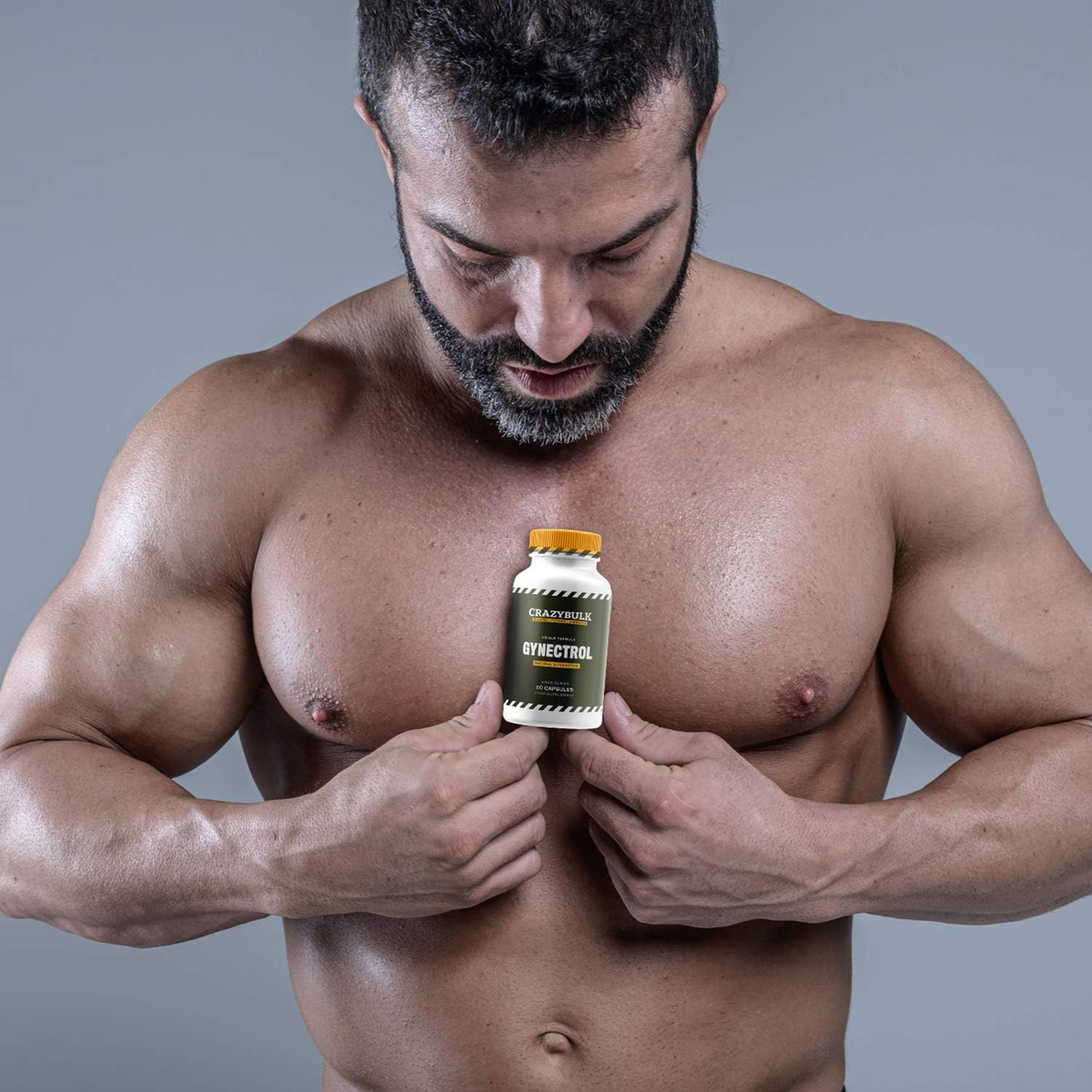 Boomers GYNECTROL for Chest Fat, Natural Alternative for Unique Formula (60 Capsules)