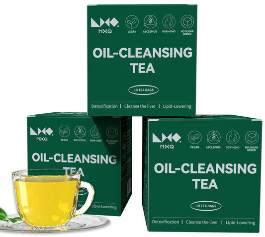 NXQ (30 - Bag) Oil Cleansing Tea: A Blend of Winter Melon, Lotus Leaf, Cassia Seed, Poria, Green Tea & wellness Herbs tea