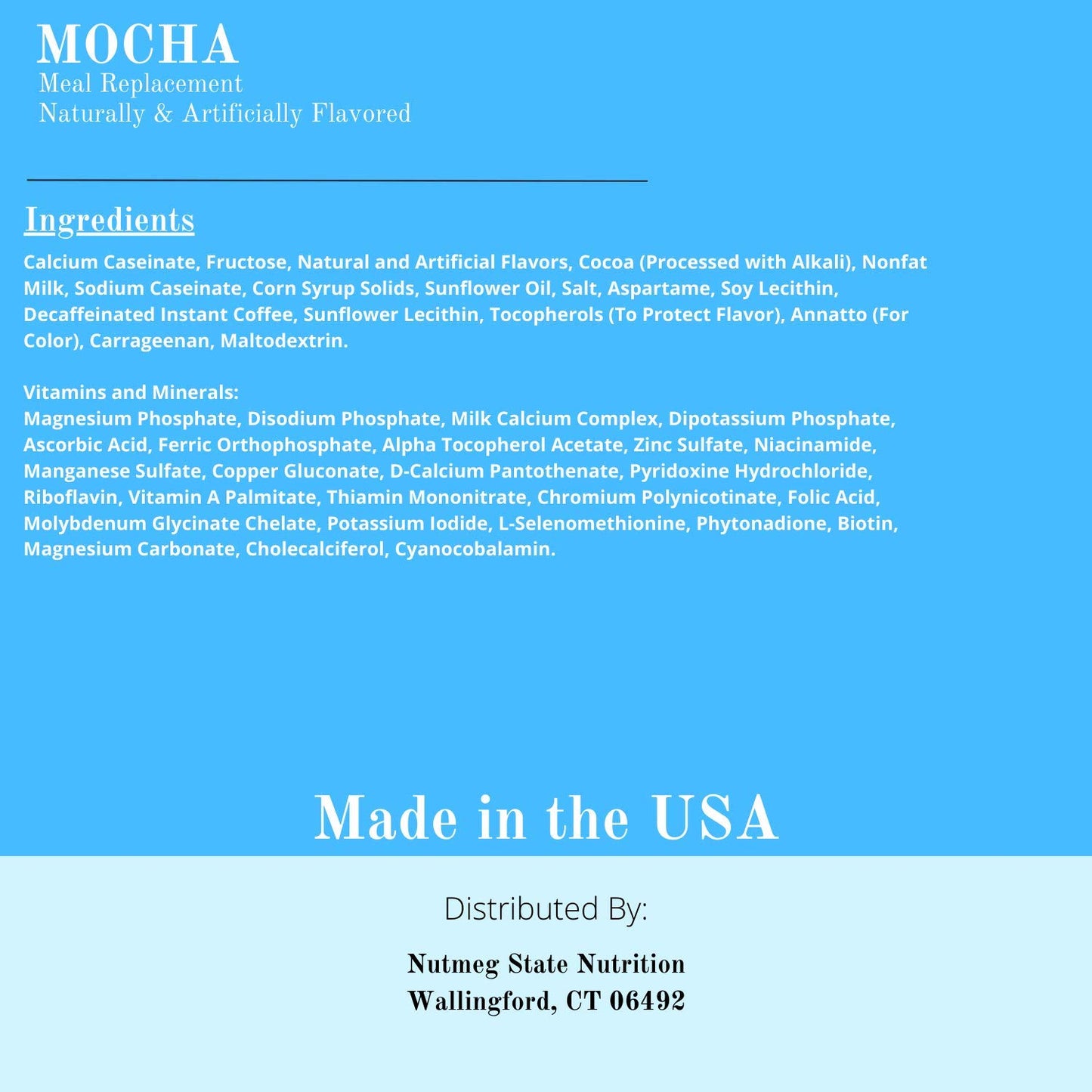 Mocha 100 Calorie, 15 Grams of Protein Meal Replacement by Diet Protein to Go