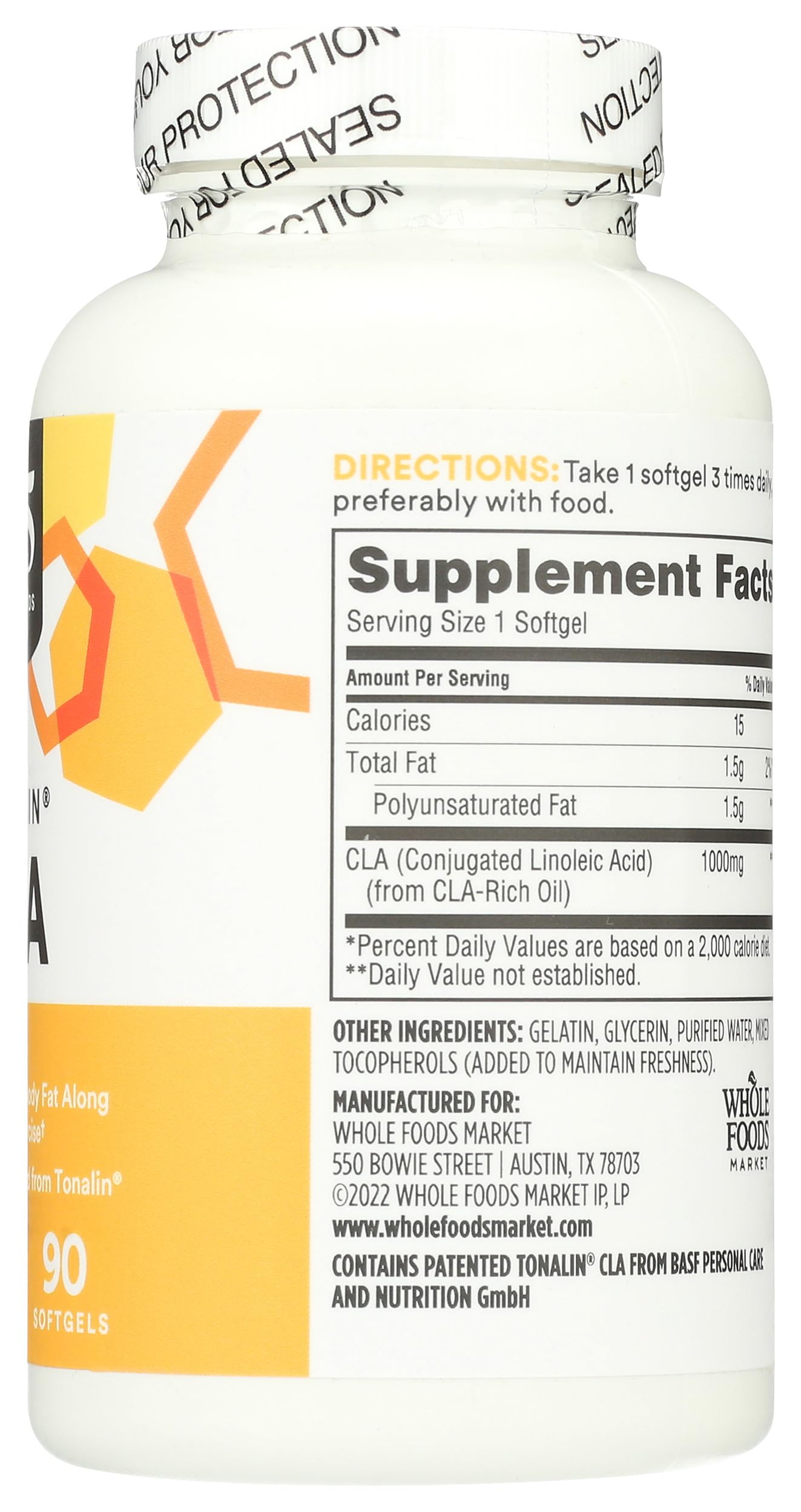 365 By Whole Foods Market, Tonalin Cla, 90 Count