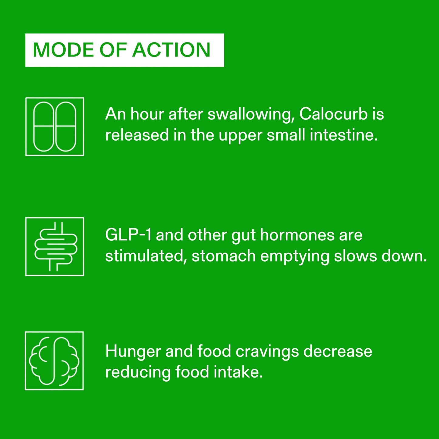 Calocurb Calorie Control Supplement, 6X Natural GLP-1 Activator, 90 Count (1 Month Average Supply) Plant Based Dietary Amarasate GLP 1 Supplement, Patented Formula, Manages Appetite, Hunger & Cravings