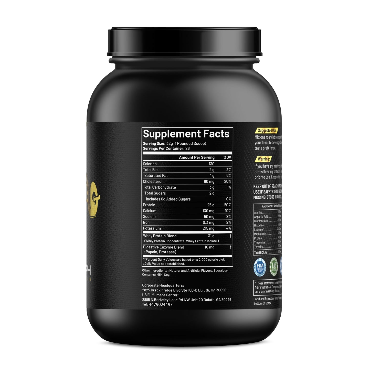 TRIUMPH VITAMIN 2lb Whey Cinnamon Swirl - 28 Servings