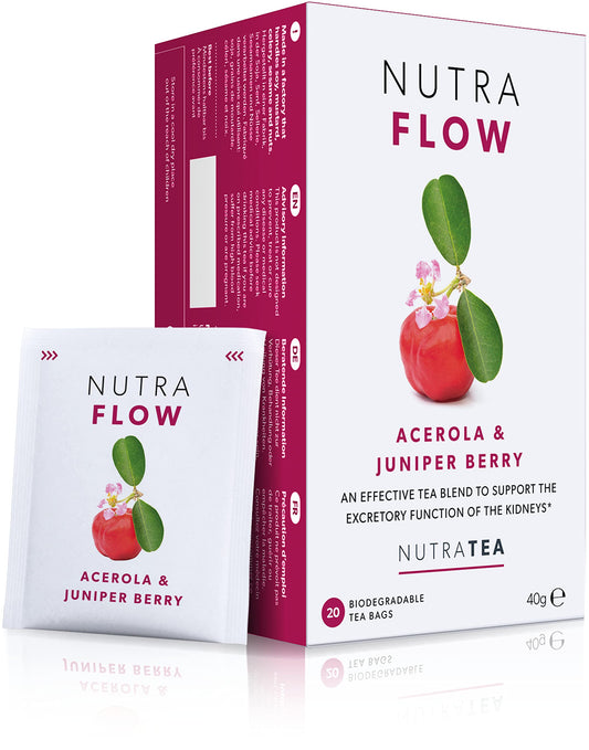 NUTRAFLOW  UTI Tea  Thrush Tea  Includes Horsetail Yarrow  Goldenseal  Eases Discomfort Within The Urinary Tract  Kidney  20 Enveloped Tea Bags  by Nutra Tea  Herbal Tea