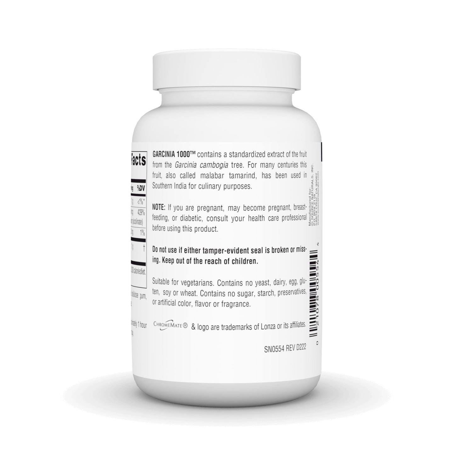 Source Naturals Garcinia Cambogia Extract, 1,000 MG- 90 Tablets