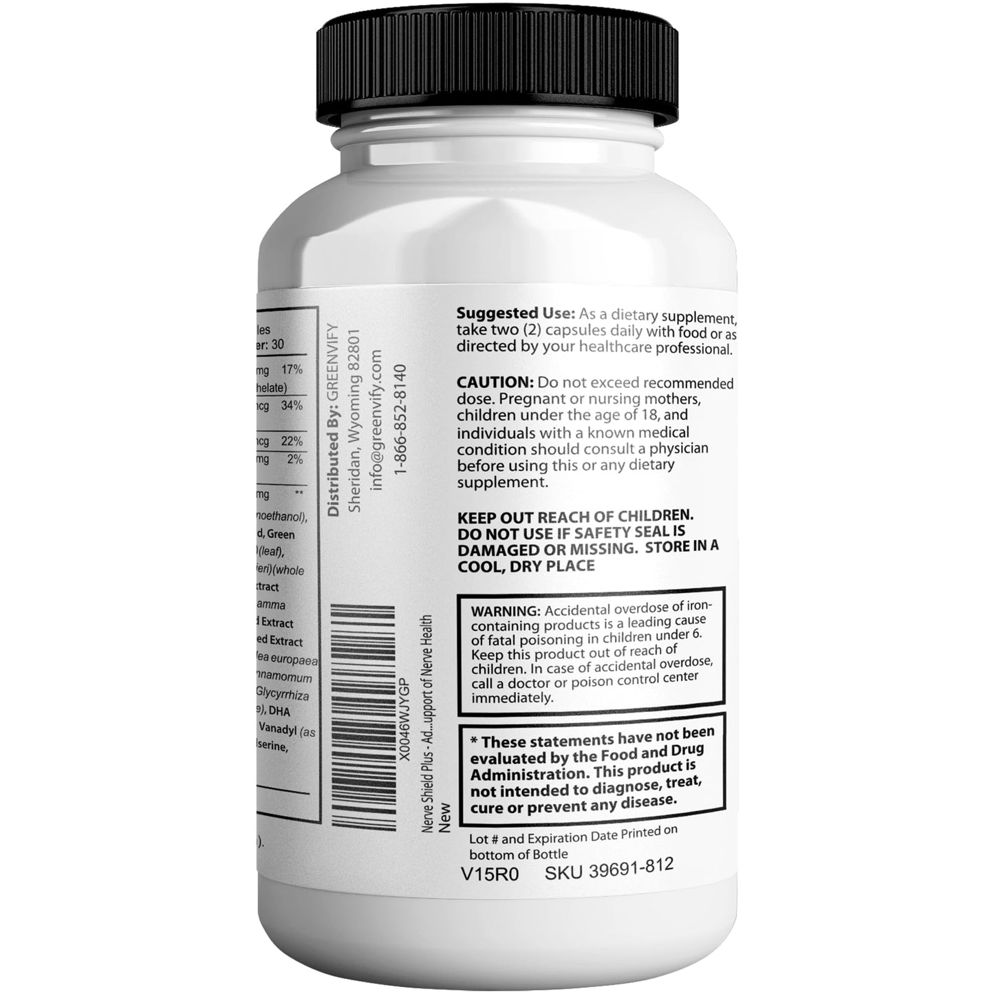 GREENVIFY Nerve Shield Plus Pro - Advanced Nerve Formula with Essential Ingredients for Relief and Comprehensive Long-Term Support of Nerve Health (5)