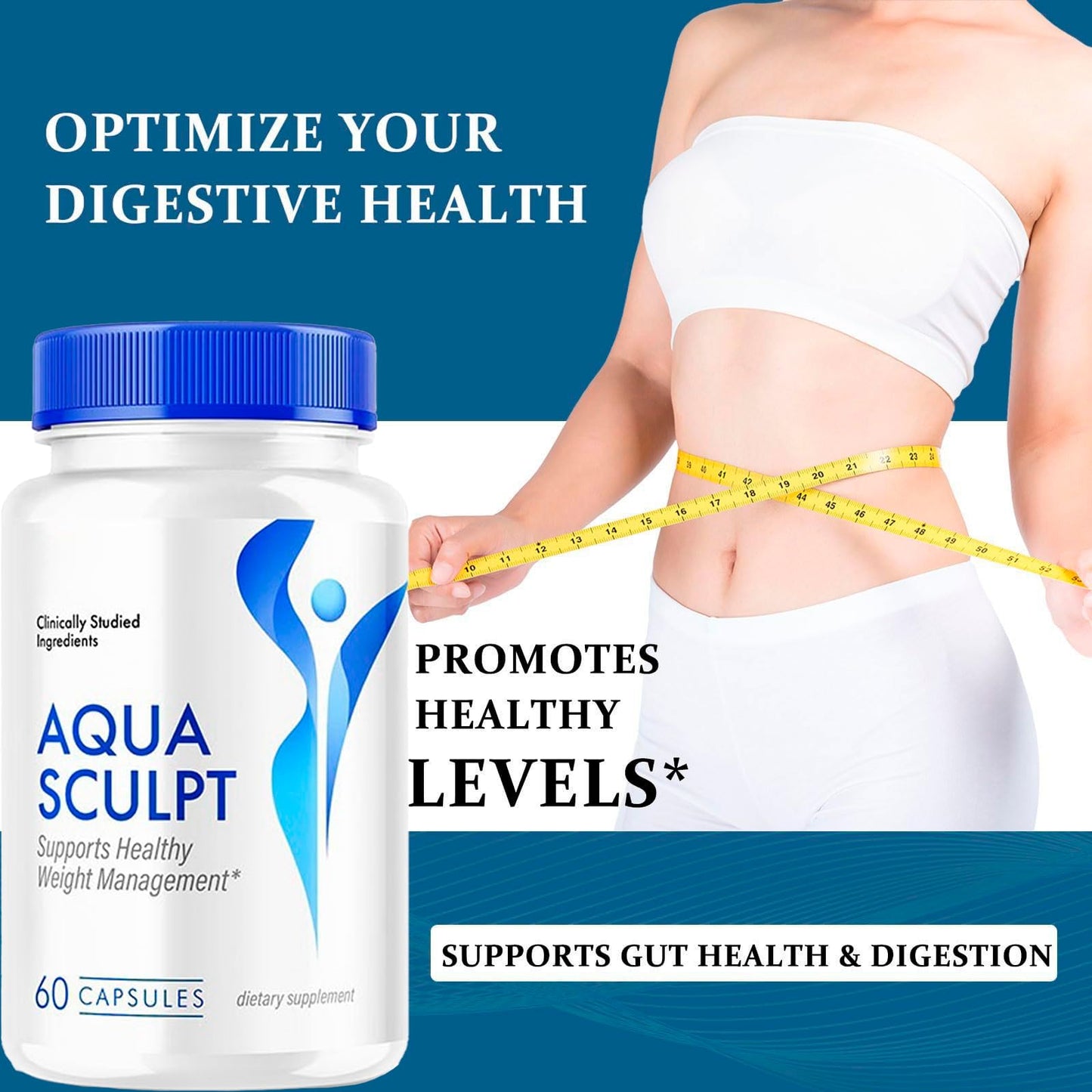 Aqua Capsules | Advanced Maximum Strength Supplement Pills | Studied Ingredients All Natural Formula
