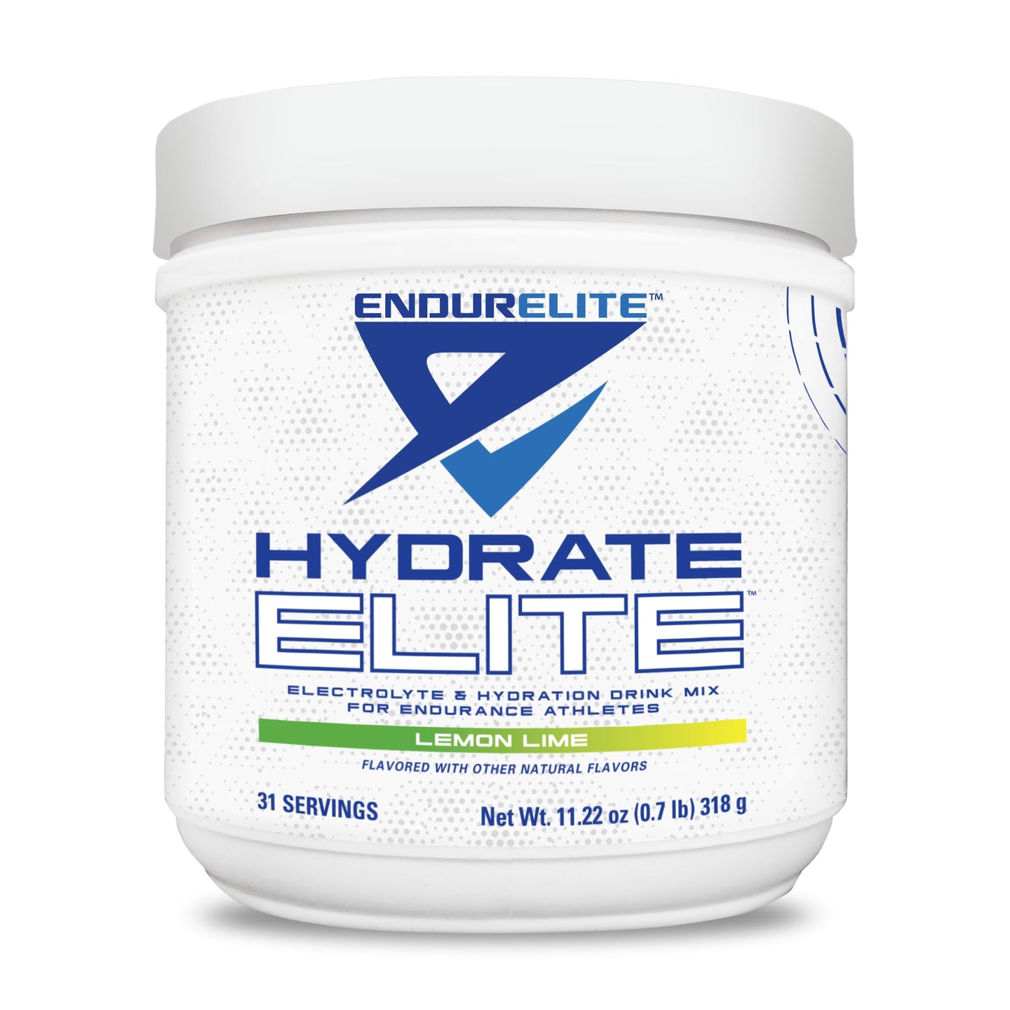 EndurElite Hydrate Elite- Hydration and Electrolyte Powder Mix- Hydration for Men and Women- Lemon Lime- 31 Servings