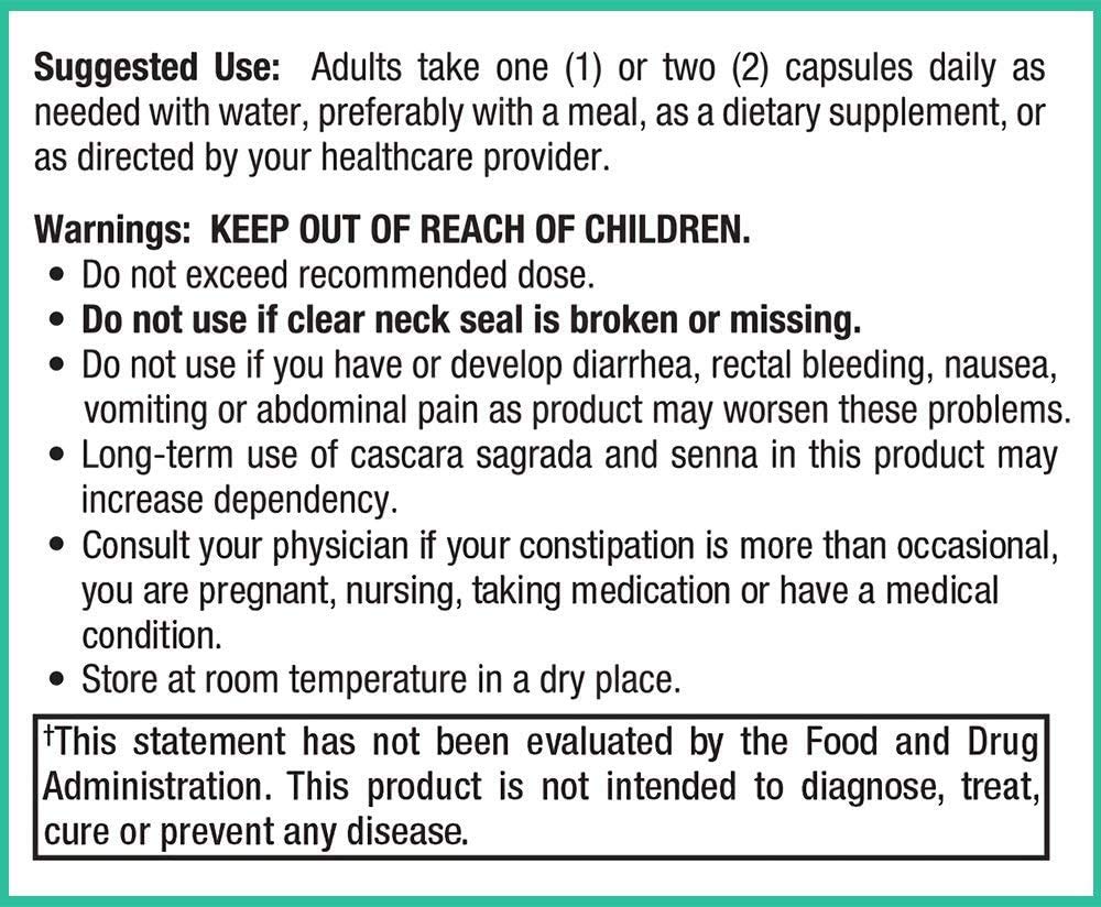Peak Pure & Natural Colon Support - Colon Cleanse and Detox Supplement for Digestive Health - Gut Health Support with Inulin and Senna Leaf Extracts - with Fiber, Prebiotics, and Probiotics - 2 Pack