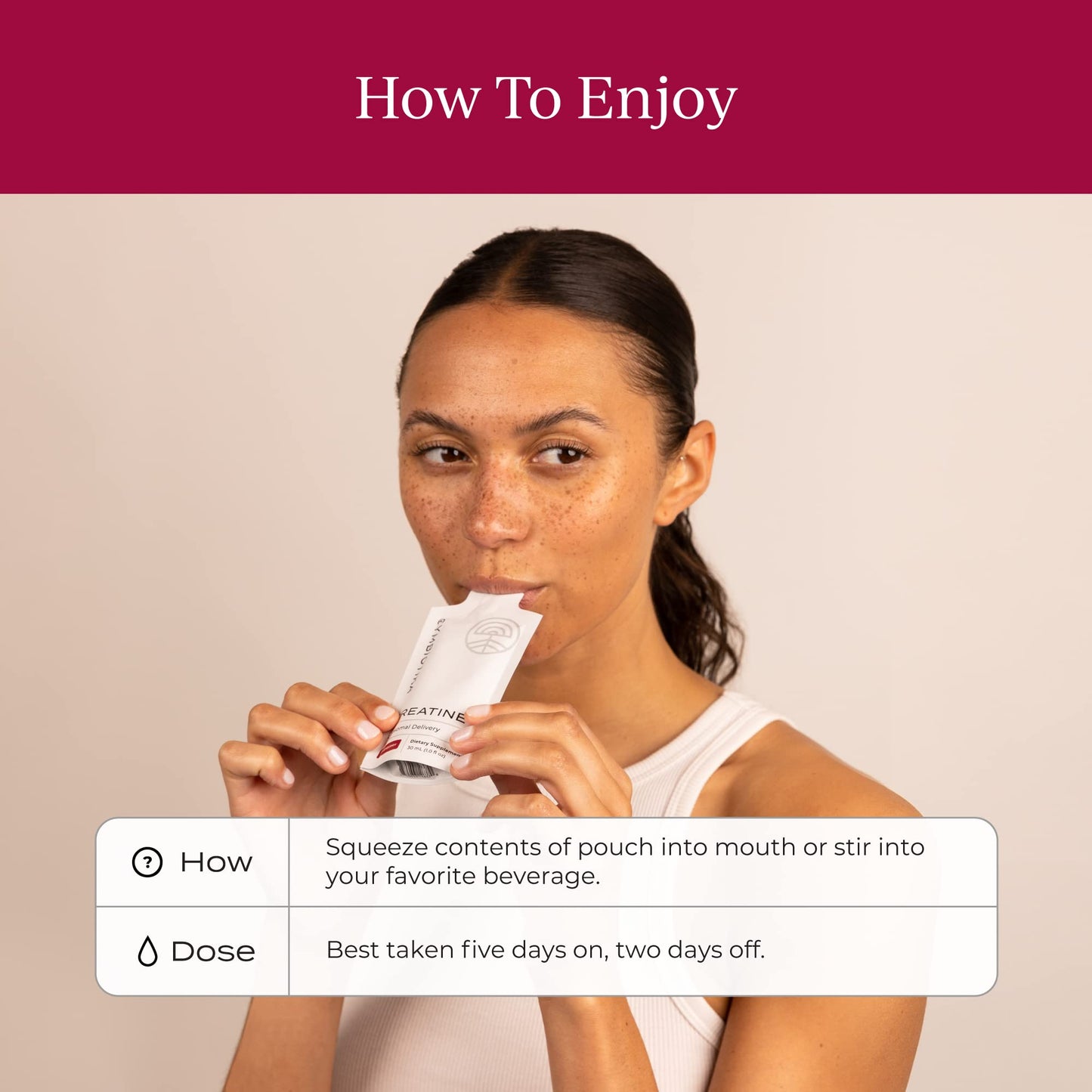 CYMBIOTIKA Creatine+, Creatine and Glutamine Supplement for Amino Energy, Recovery, Muscle Mass & Brain Support, Liposomal Delivery, Gluten Free & Vegan, Raspberry Flavor, 30mL, 2pck (2)