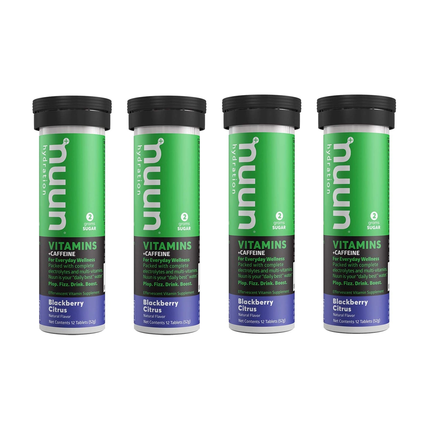 Nuun Vitamins + Energy: Blackberry Citrus Daily Supplement (4 Tubes of 12 Tabs)4
