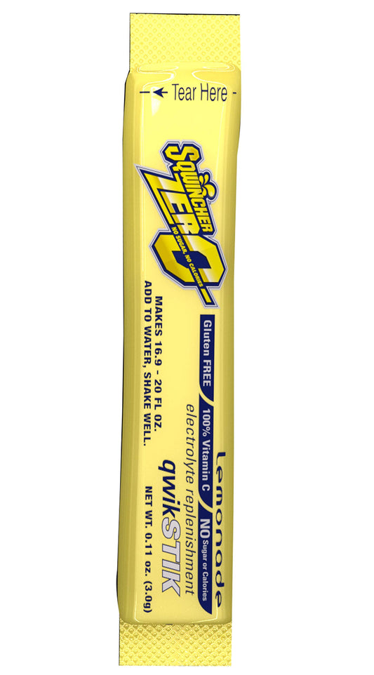 Sugar Free Sports Drink Mix Powder, Lemonade 0.11 oz., PK50