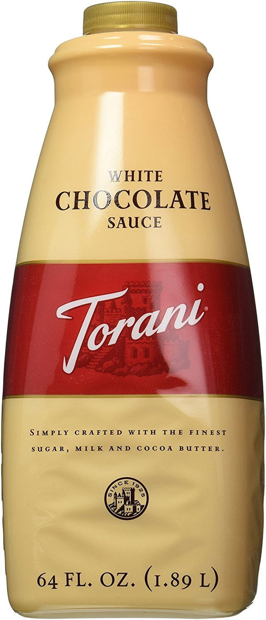 Torani White Chocolate Sauce 64 Ounce