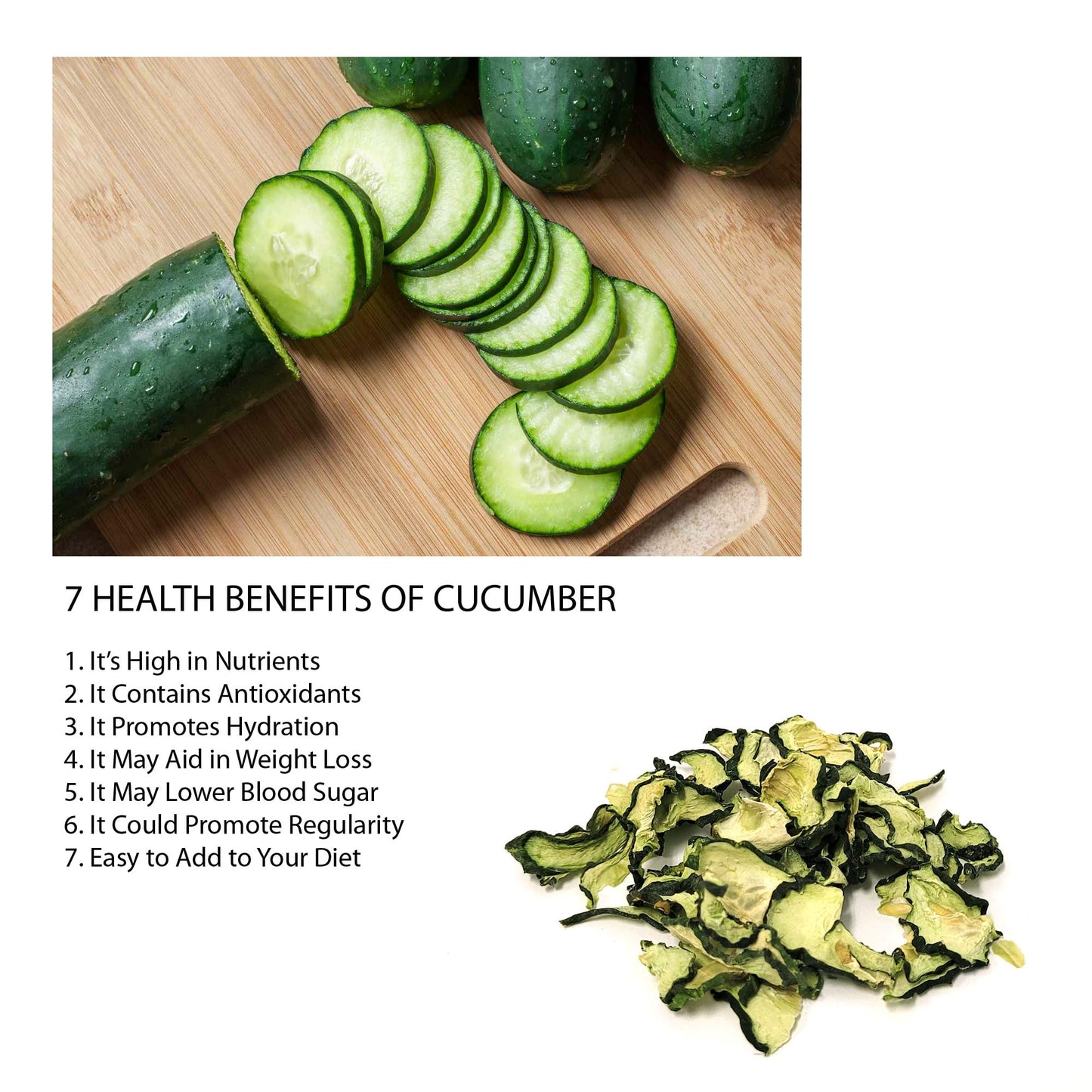 Gurye Uncle 100 Korea Natural Dehydrated Vegetable Flakes Cut  Sifted in Reclosable Bottle for Soup Ramen Topping Stirfries Salad  Cucumber 50g