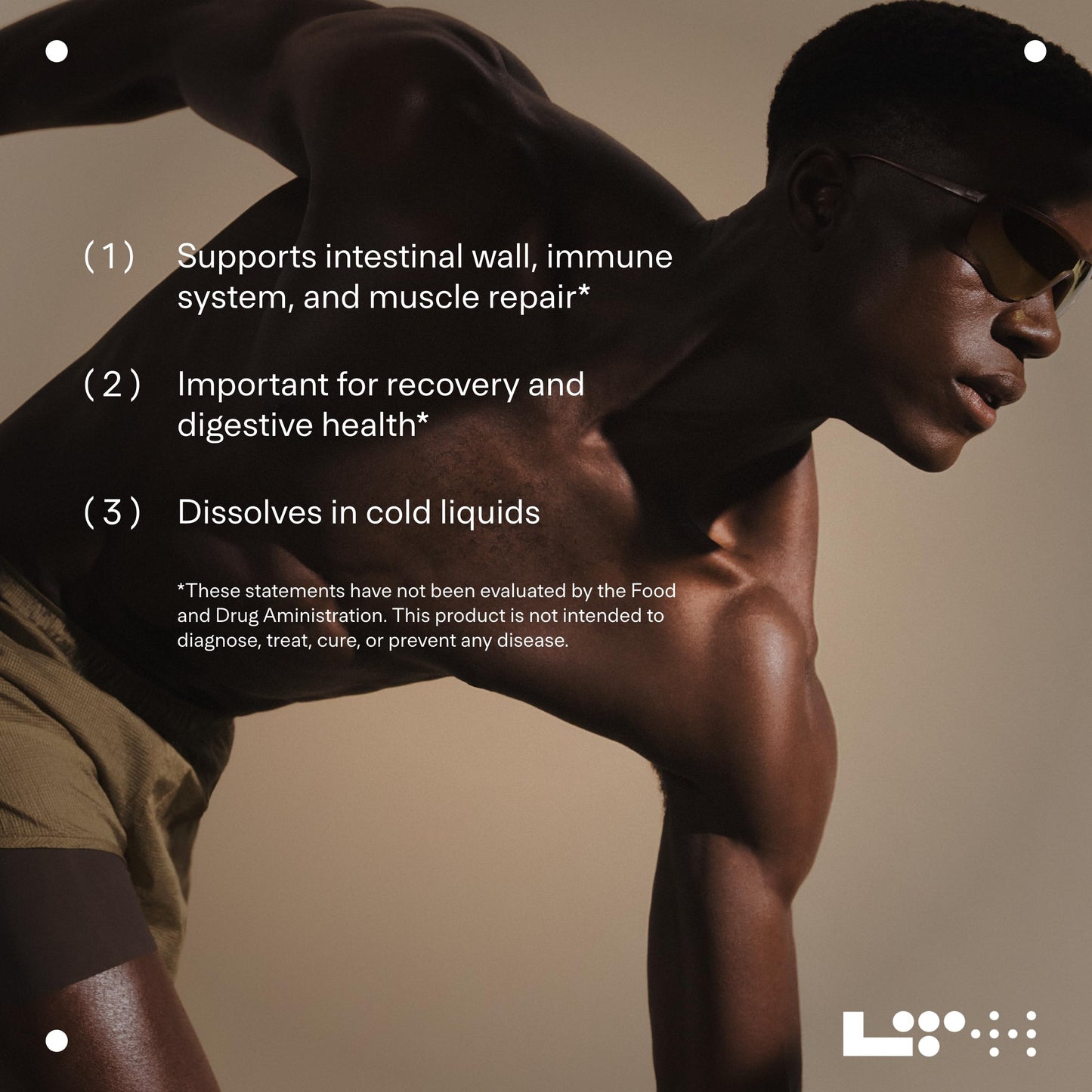 LTH Repair L-Glutamine - Amino Acid Supplement - for Digestive Health & Immune Support - Aids Muscle Recovery - Unflavored, 90 Servings