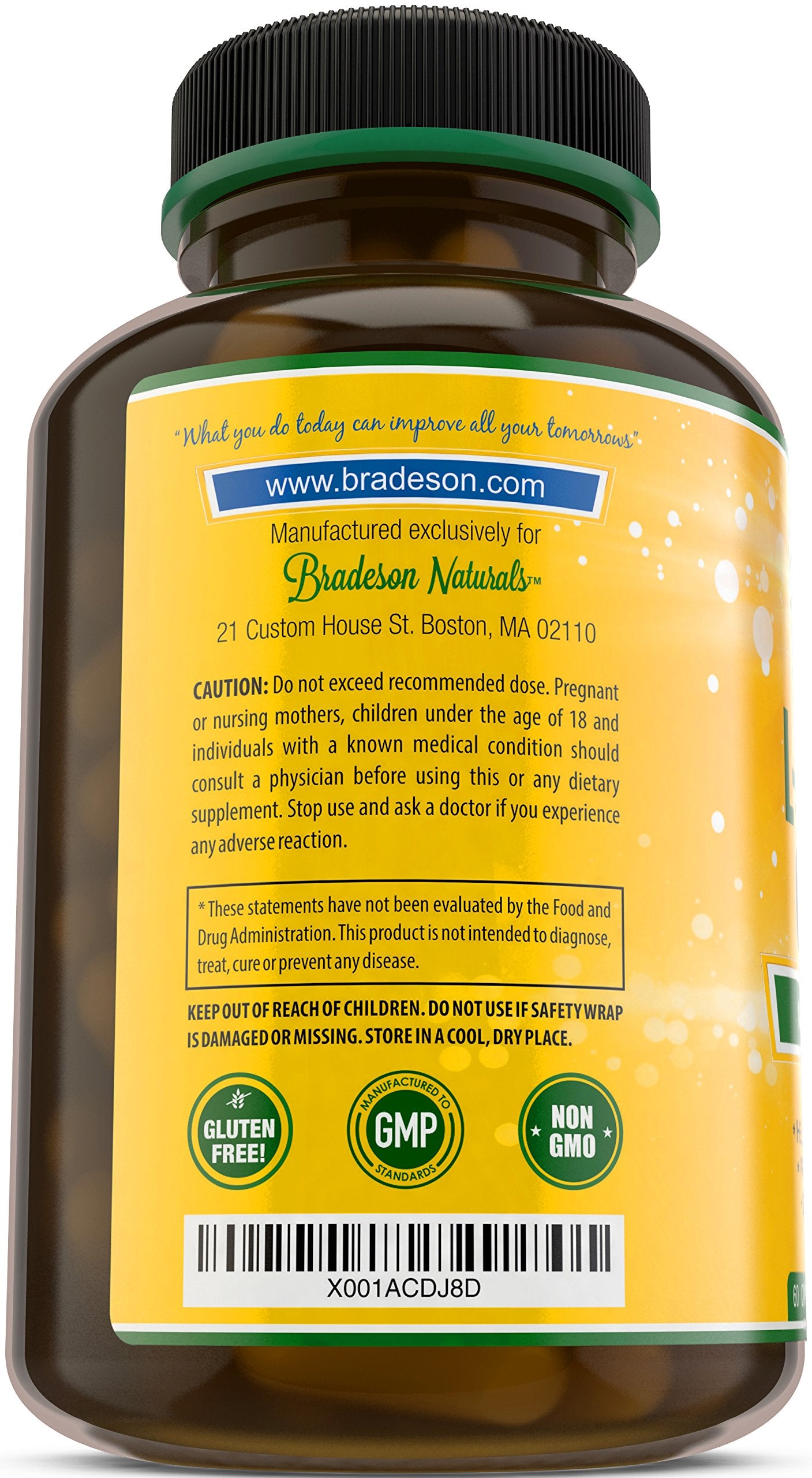 L Arginine - 1340mg Nitric Oxide Booster with L-Citrulline & Essential Amino Acids for Heart and Muscle Gain - Nitric Oxide Boost Supplement for Endurance and Energy - 60 Capsules. Made in USA