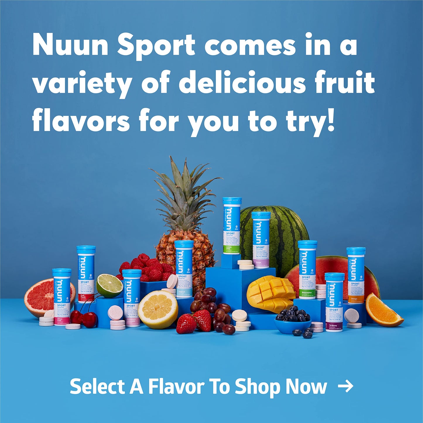 Nuun Bev Tube Orange