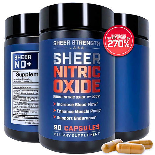 Nitric Oxide Supplements for Men Nitric Oxide Booster - Nitrosigine Supplement, S7 & Beetroot - Nitric Oxide Blood Flow Pressure - Nitric Oxide Flow Pump Supplement Nitrous Oxide Nitric Boost 30SV