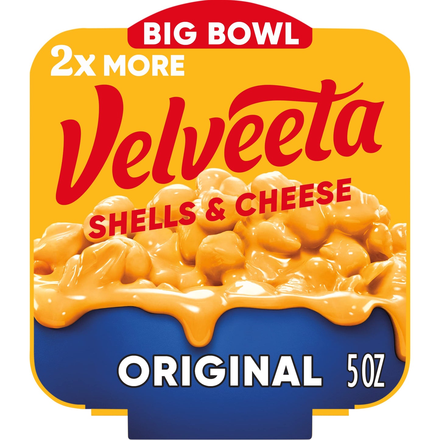 Velveeta Original Shells  Cheese 5 oz Microwavable Bowl