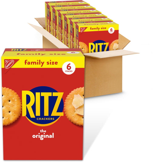 RITZ Original Crackers Family Size 6  205 oz Boxes