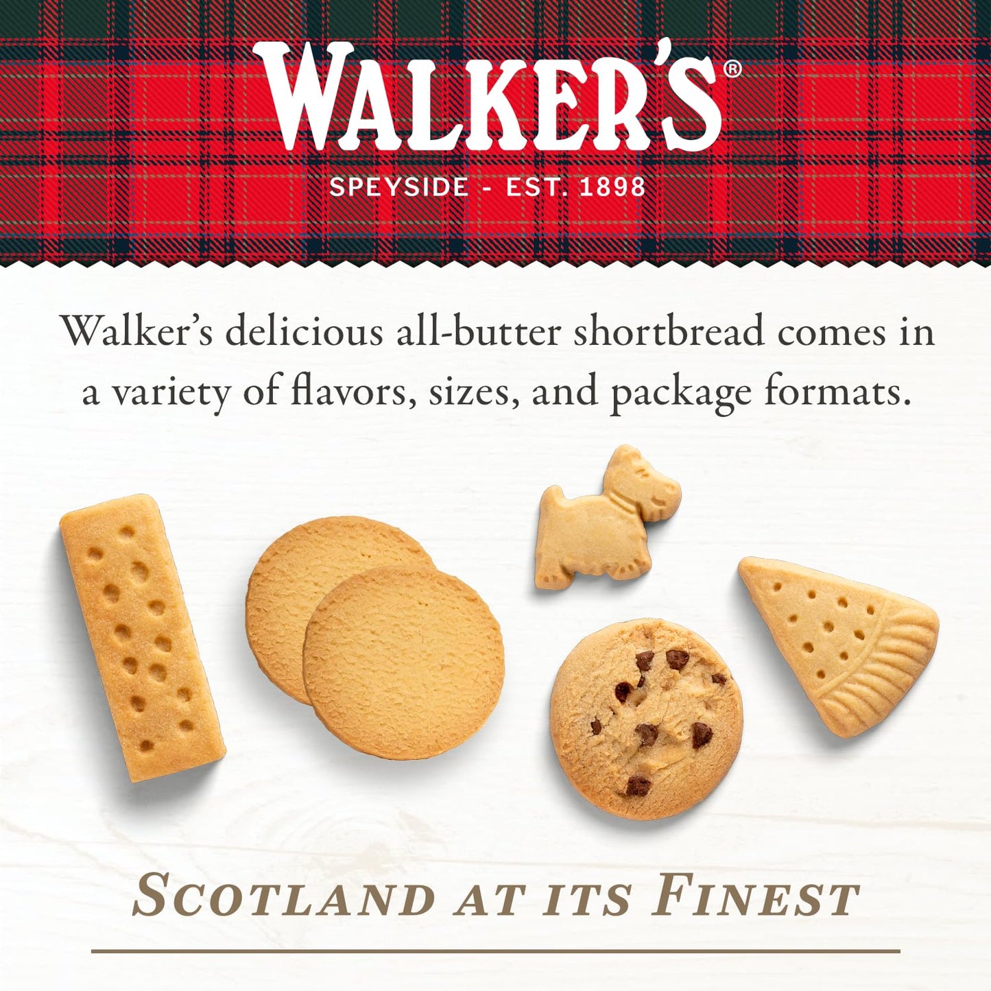 Walkers Shortbread Scottie Dog Shaped Cookies AllButter Shortbread Cookies 78 Oz Gift Tin