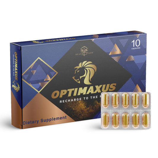 HEALTH FIXER Optimaxus for Energy Support,Endurance and Extra Strength,10 Capsules