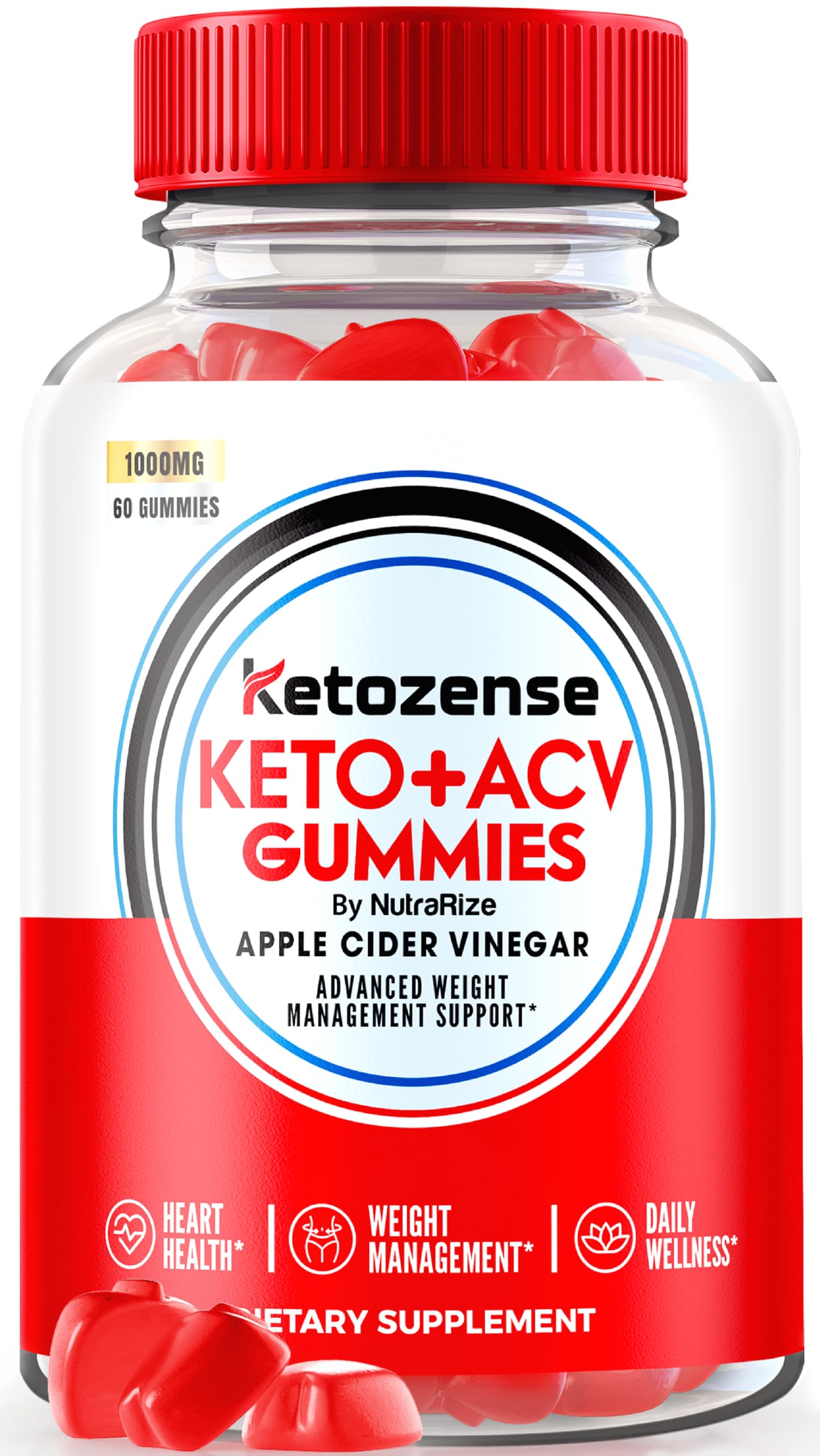 Ketozense Keto ACV Gummies - Ketozense Ketozene Official, Keto Zense ACV Gummies for Advanced Weight Loss, Premium Formula, Keto + ACV Gummy, Keto Zense Gomitas Reviews (60 Gummies)