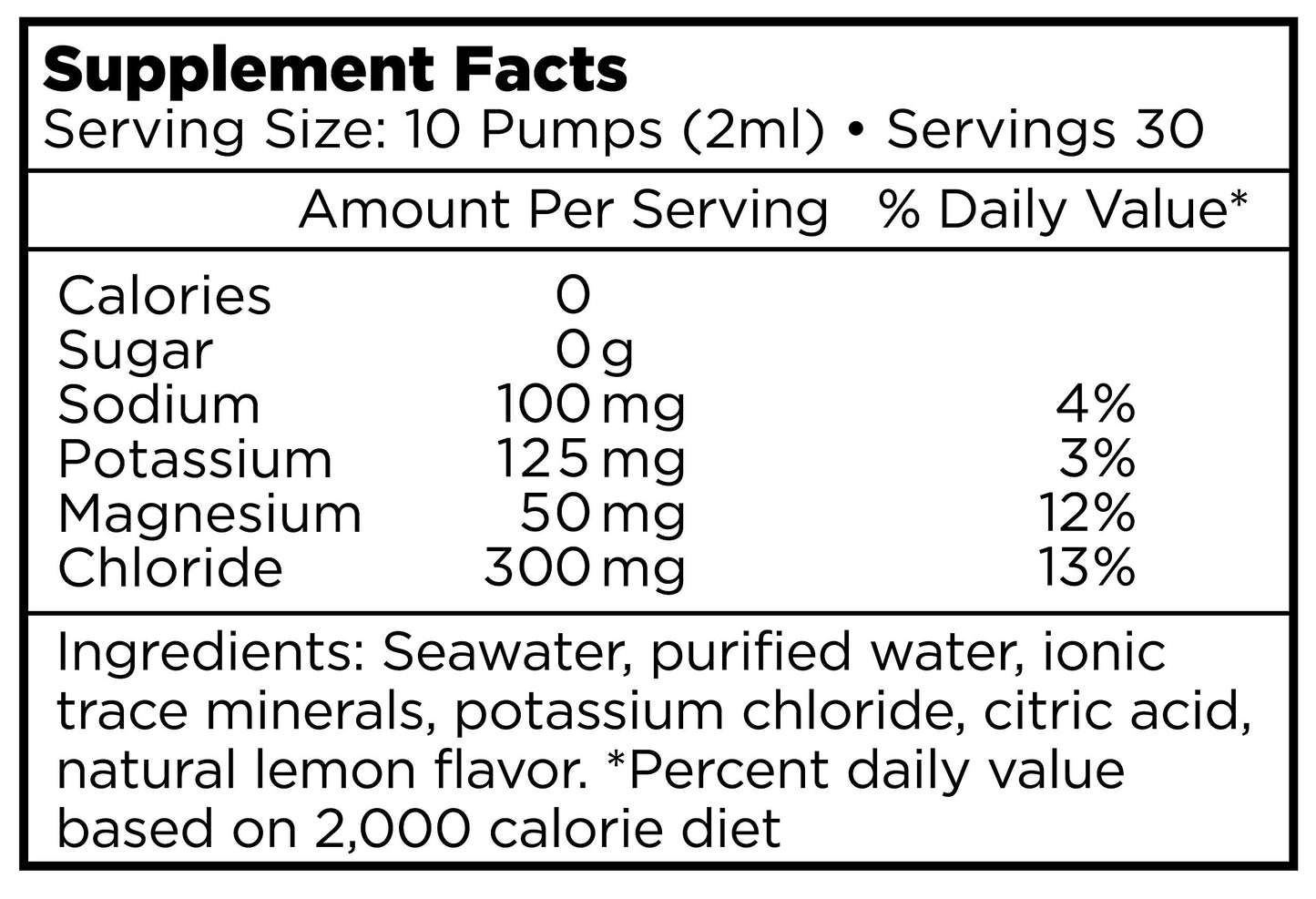 EnduroPacks All-Natural Liquid Electrolytes - Sugar-Free | Zero Calories - 3 Pack (90 Servings)