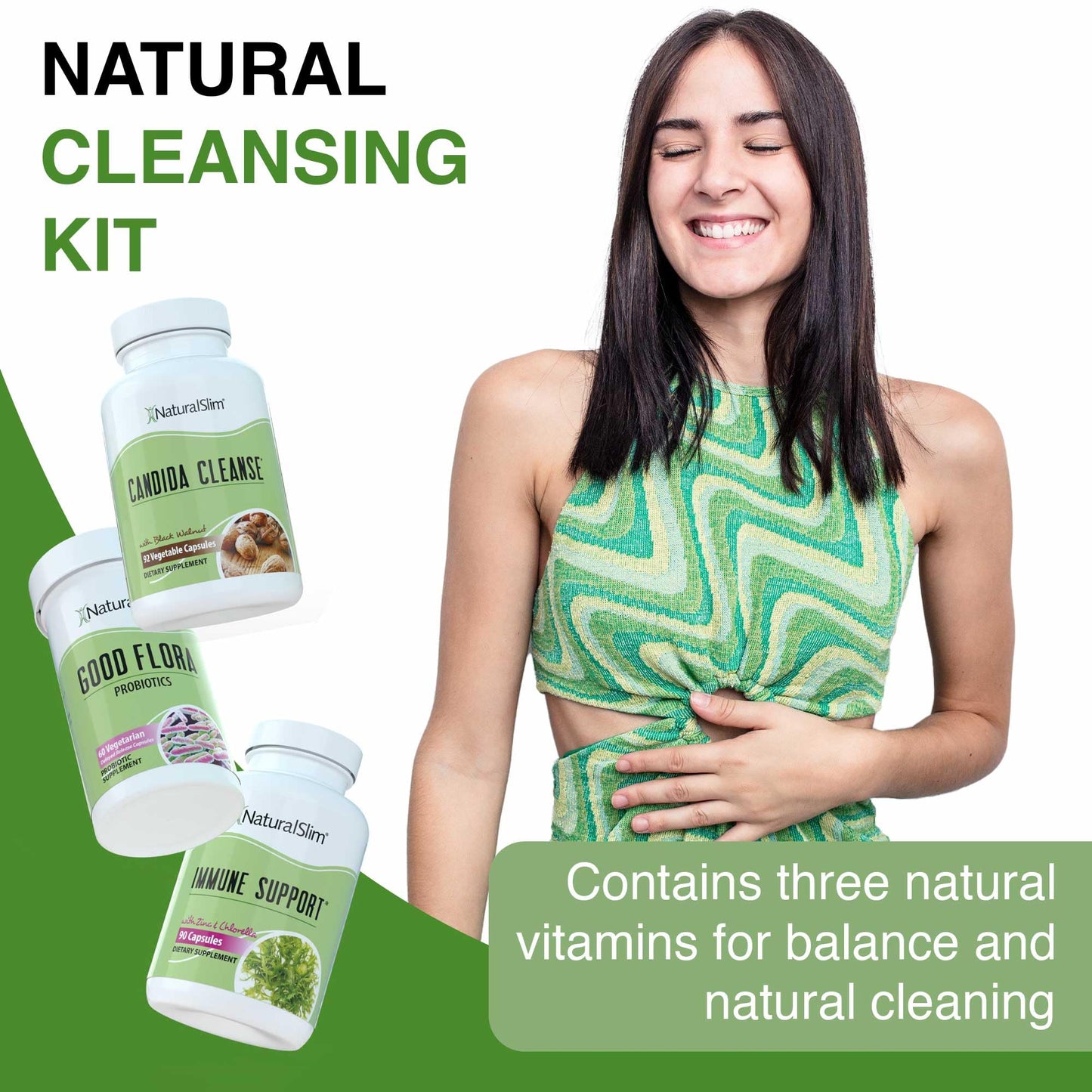 NaturalSlim Candiseptic Kit - Formulated by Frank Suarez (3 Pack)