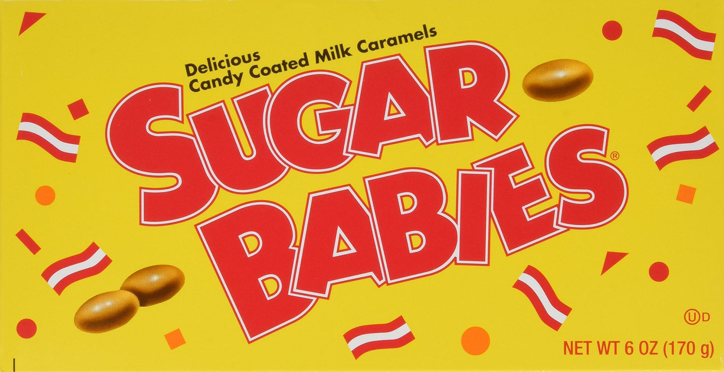 Pack of 2  Sugar Babies Milk Caramels Candy6 Oz Boxes