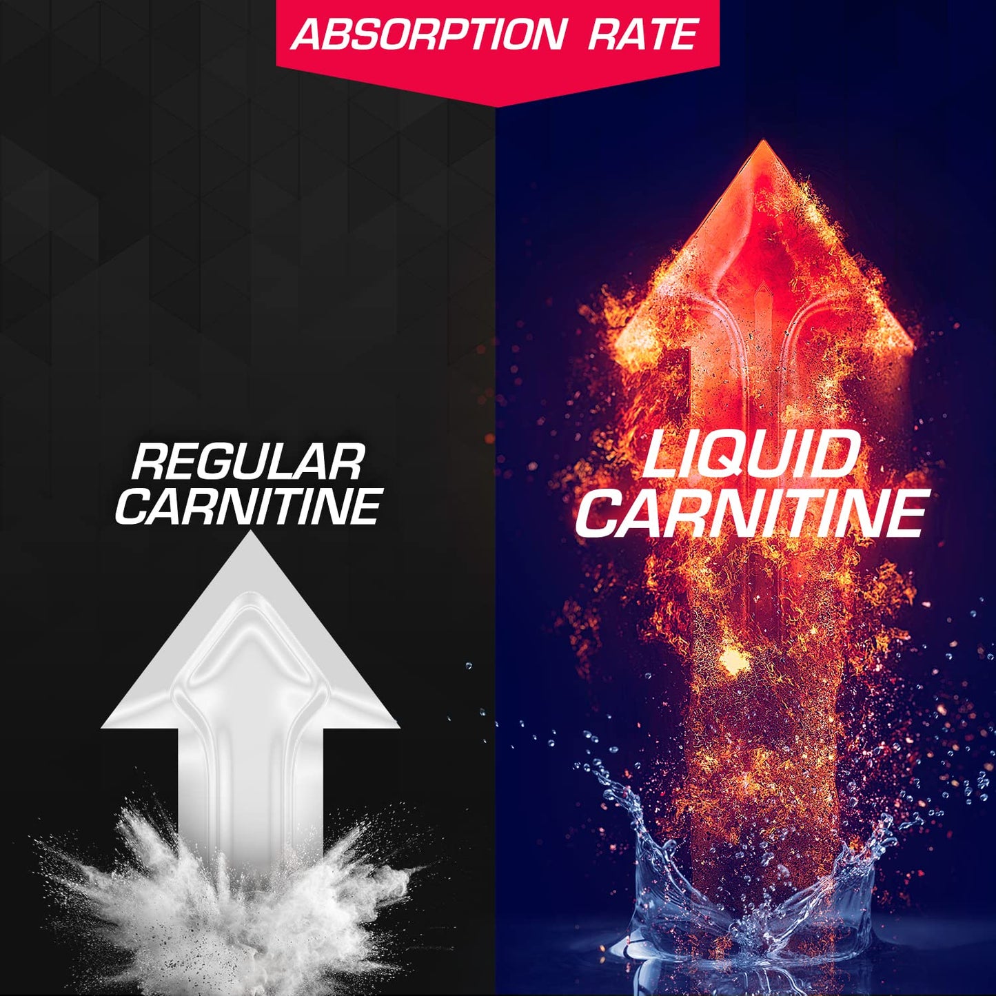 EFX Sports L-Carnitine Liquid 1500mg, Improve Performance and Strength, Vitamin B5 (31 Servings, Fruit Punch)