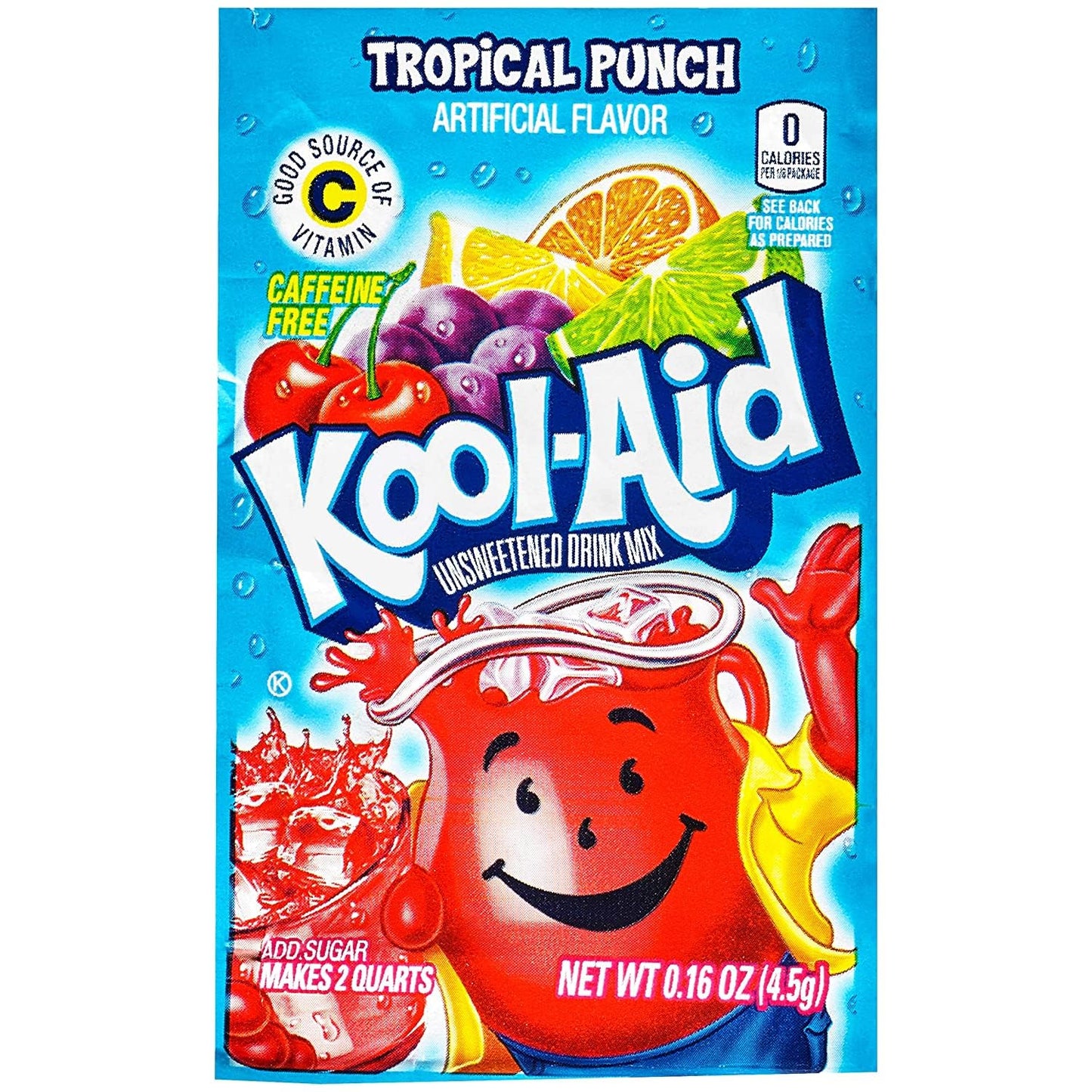 KoolAid Drink Mix Tropical Punch Pack of 10