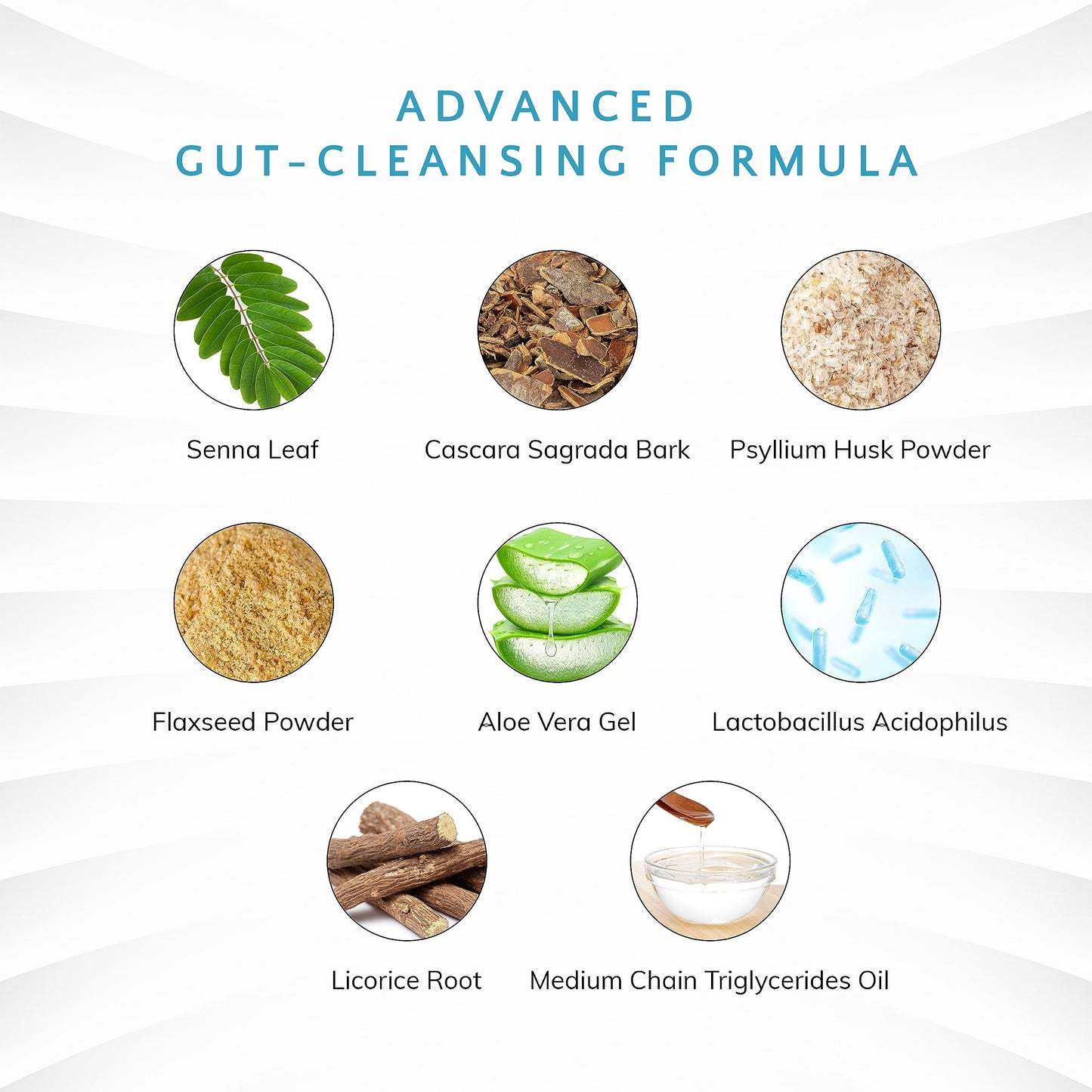 15 Day Cleanse and Detox - Rapid Flush 15 Day Gut Cleanse for Detox, Colon Cleanse, Colon Broom Gut Support - Enhance Digestion with Cascara Sagrada, Senna Leaf, Psyllium Husk - Capsules 30 Count