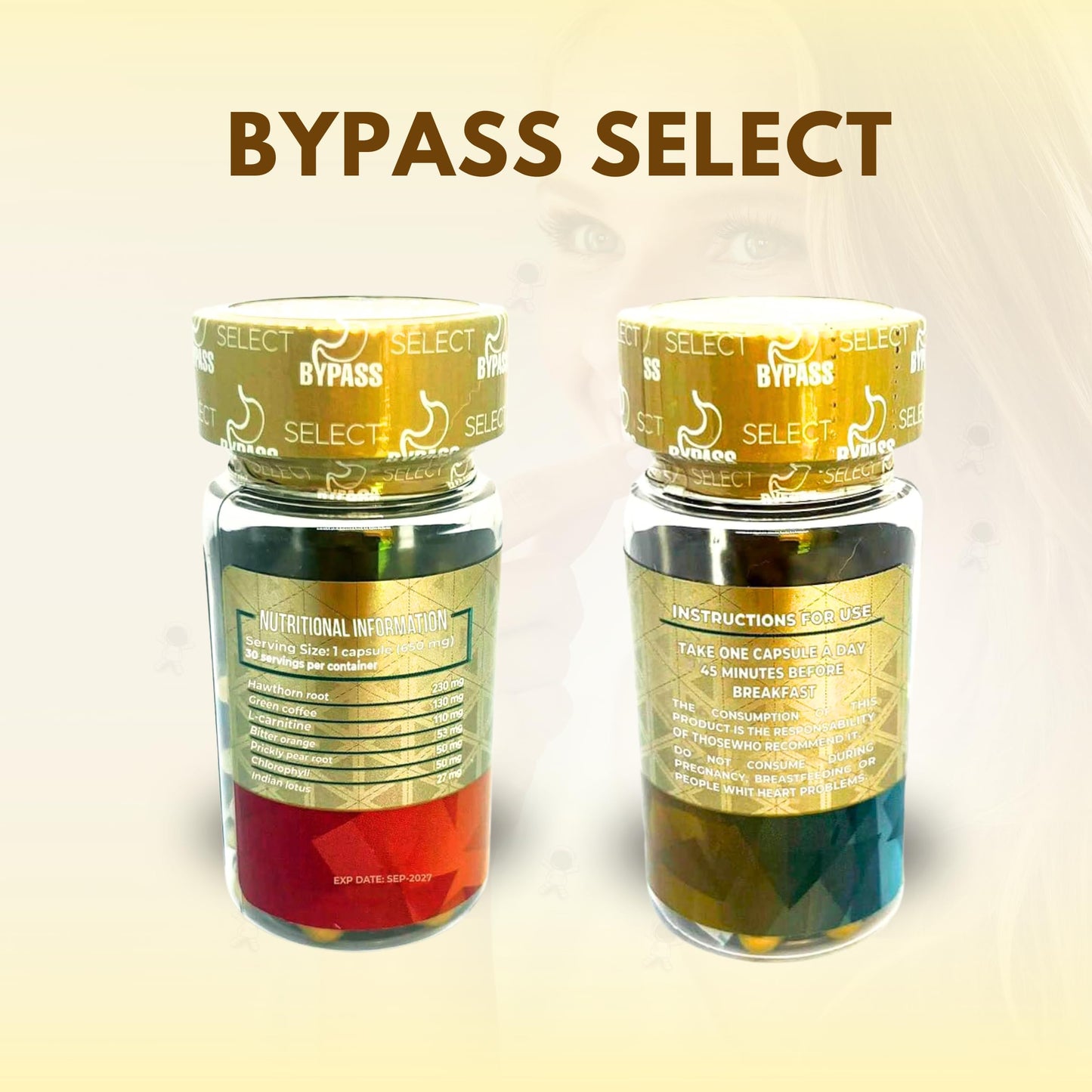 Bypass Select - Metabolism Day & Night | 2 Pack (30 Caps Each)